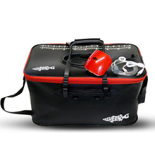 Load image into Gallery viewer, Foldable Fishing Bucket with Oxygen Aerator Pump