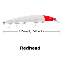 Load image into Gallery viewer, Minnow Jerkbait Swimming Lure