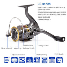 Load image into Gallery viewer, Carbon Fiber Telescopic Travel Fishing Rod & Reel