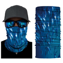 Load image into Gallery viewer, Fishing Headwear Blue School
