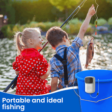 Load image into Gallery viewer, (White) Fishernomics R23 Portable USB Rechargeable Long Lasting Fishing Oxygen Air Pump