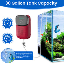 Load image into Gallery viewer, Fishernomics R23 Portable USB Rechargeable Long Lasting Fishing Oxygen Air Pump