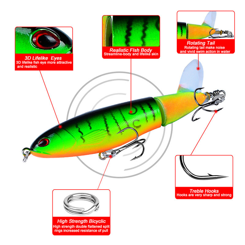 SplashTail Topwater Fishing Lure