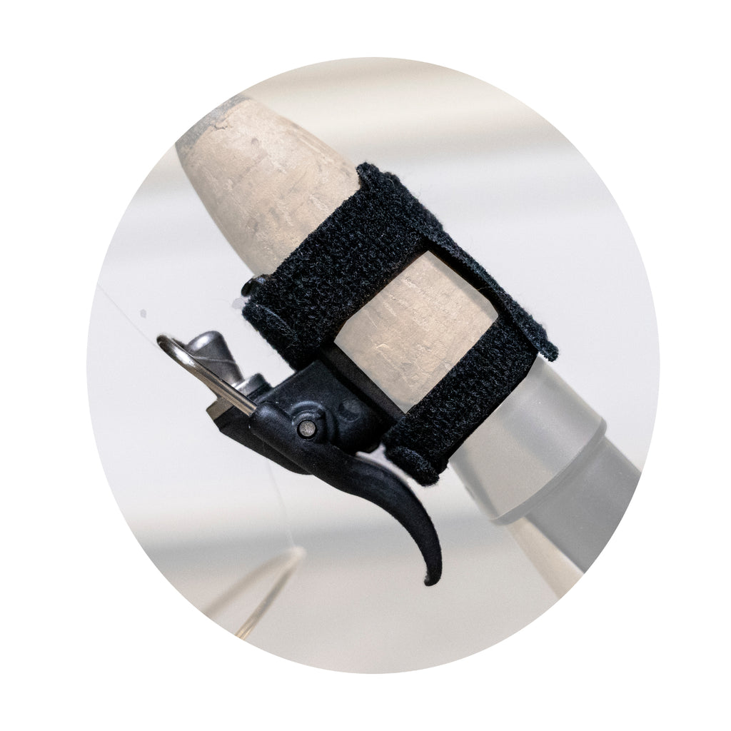 Cast Cannon Casting Aid with Our Original Easy Removable & Adjustable Straps for Fishing Rods