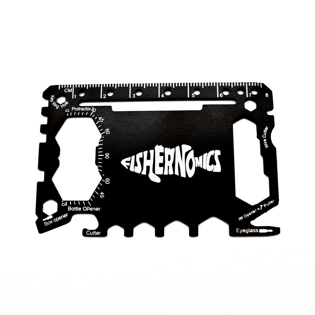 Multitool Survival Card For Every Wallet - 45 uses in 1!