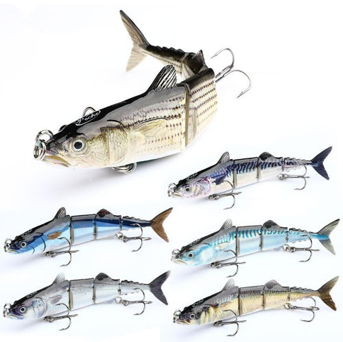 Four Segment Multi-Jointed Fishing Lure