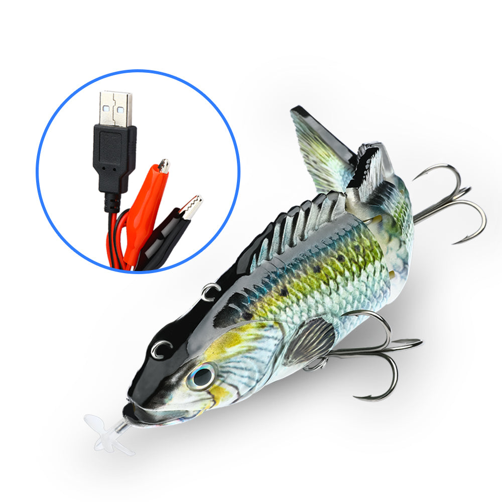 Fishernator Robotic Automatic Swimming Lure Rocky Brown
