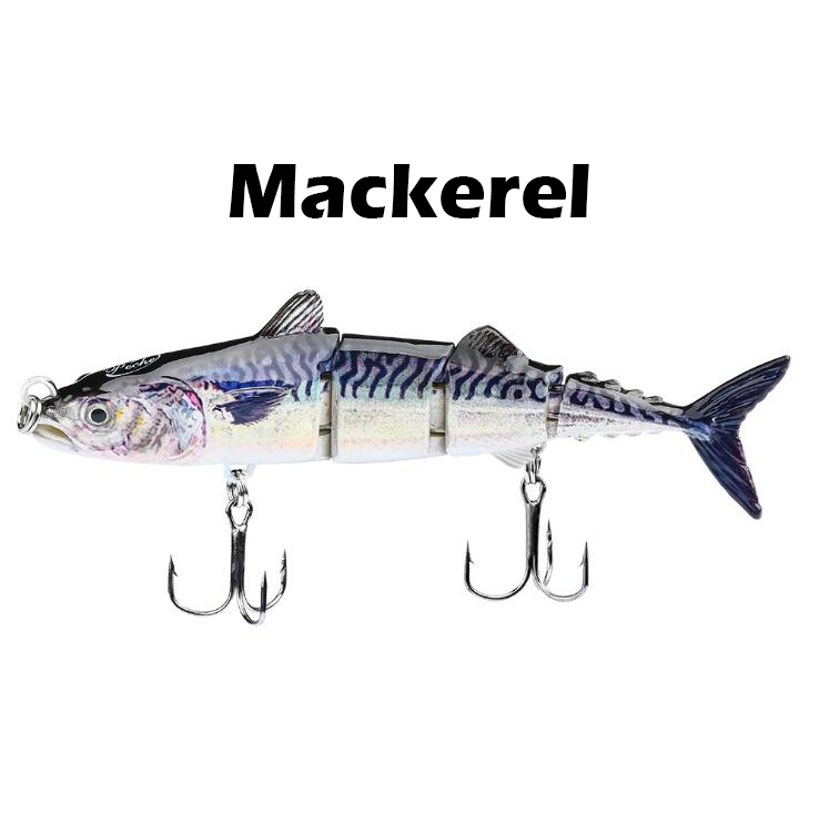 Four Segment Multi-Jointed Fishing Lure