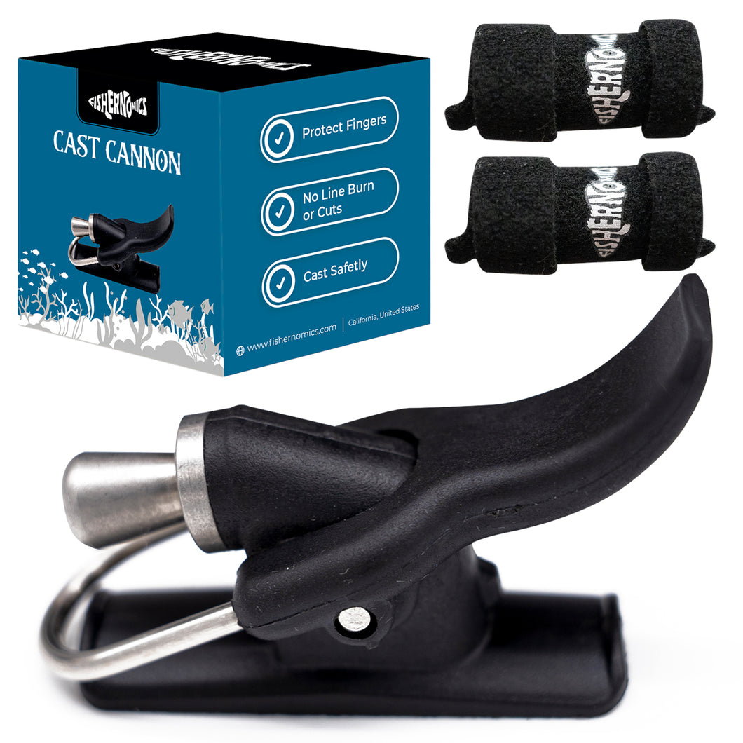 Cast Cannon Casting Aid with Straps for Fishing Rods – Fishernomics