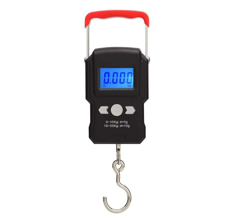 digital fish hook scale Fishing Scale, Portable Electronic Balance with LCD Display, Hanging Design for Accurate Weight Measurement : Sports & Outdoors have for any angler Compact Digital Fish Weight Scale