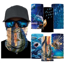 Load image into Gallery viewer, Multi-functional Face Shield | Neck Gaiter | Fishing Outdoors (Fish Collection)