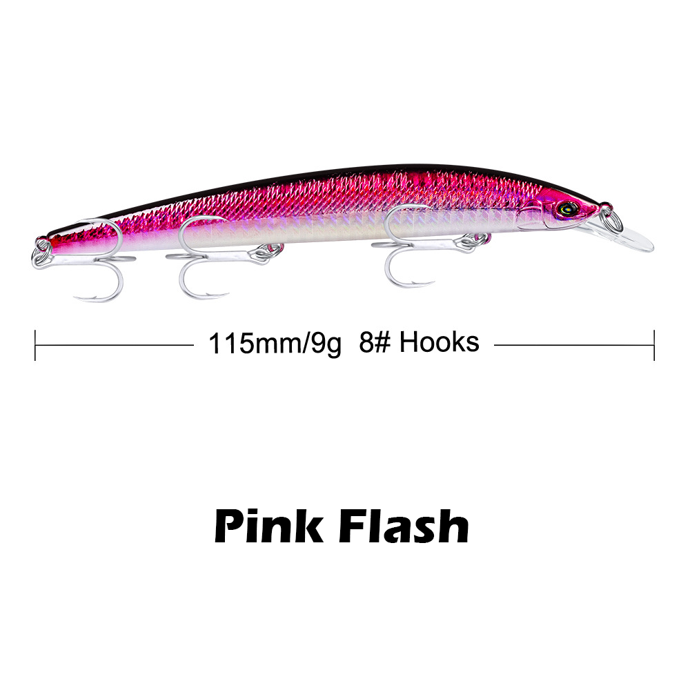 Minnow Jerkbait Swimming Lure